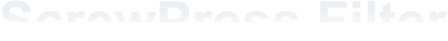 ScrewPress Filter