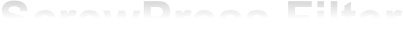 ScrewPress Filter